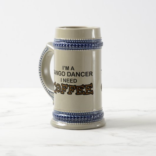 Koffie nodig - Tango Dancer Bierpul (Voorkant links)