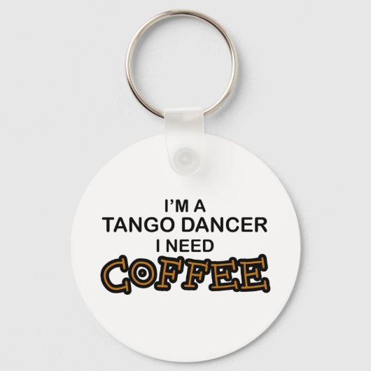 Koffie nodig - Tango Dancer Sleutelhanger (Voorkant)