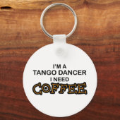 Koffie nodig - Tango Dancer Sleutelhanger (Voorkant)