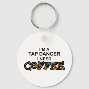 Koffie nodig - Tik danser Sleutelhanger