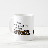 Koffie nodig - Wiskunde Koffiemok (Voorkant links)