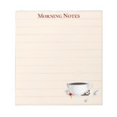 Koffie Notitieblok (Voorkant)