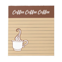 Koffie Notitieblok
