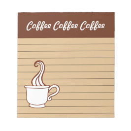 Koffie Notitieblok
