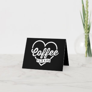 KOFFIE NOTITIEKAARTJE