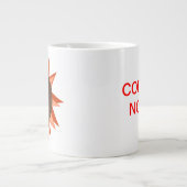 Koffie nu! Giant Coffee-Mok Grote Koffiekop (Voorkant)