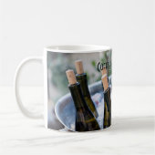 Koffie nu. Wijn later. Grappig mok voor wijnliefhe (Links)