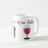 Koffie nu wijn later koffiemok (Voorkant rechts)