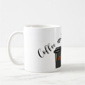 Koffie nu wijn later koffiemok (Links)