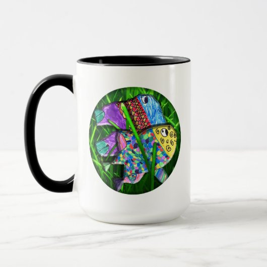 Koffie of andere vloeistof mok (Links)