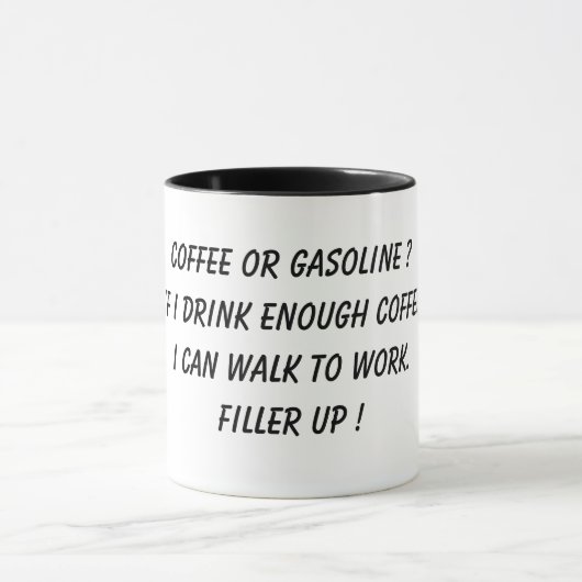 KOFFIE OF BENZINE ? MOK (Midden)
