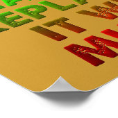 Koffie Of Moord Grappige Poster Bord (Hoek)