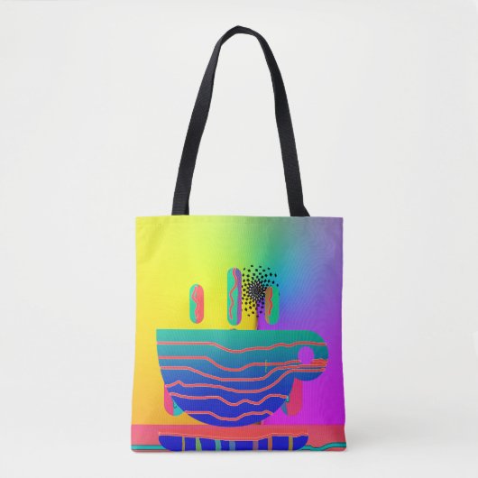 Koffie of thee? Decoratie Tote Bag (Voorkant)