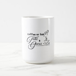 Koffie of thee? magische mok