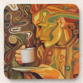 Koffie of thee-Onderzetter Bier Onderzetter (Voorkant)