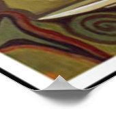 Koffie of thee-Poster Poster (Hoek)