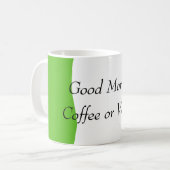 Koffie of Vodka Koffiemok (Voorkant links)