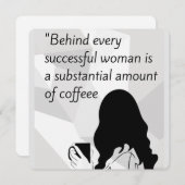 koffie-offerte kaart (Voorkant / Achterkant)