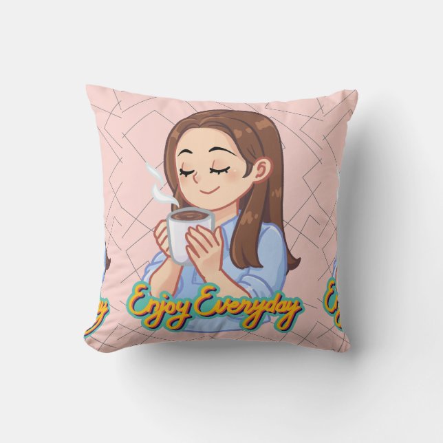 koffie-offerte kussen (Voorkant)