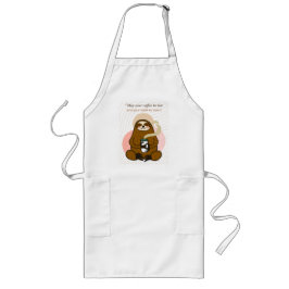 koffie-offerte lang schort