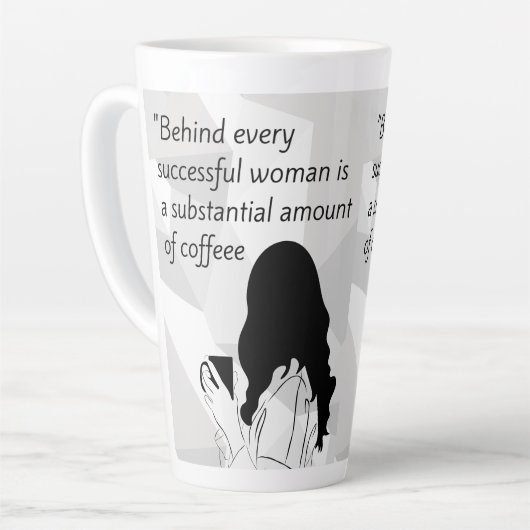 koffie-offerte latte mok (Linkerhoek)