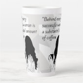 koffie-offerte latte mok (Voorkant)