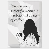 koffie-offerte magneet (Voorkant)