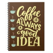 koffie-offerte notitieboek (Voorkant)