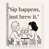 koffie-offerte notitieboek (Voorkant)