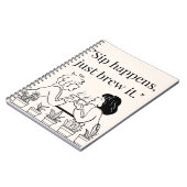 koffie-offerte notitieboek (Linkerzijde)