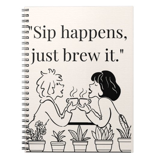 koffie-offerte notitieboek (Voorkant)