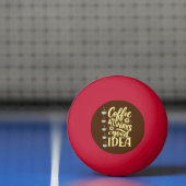 koffie-offerte pingpongbal (Net)