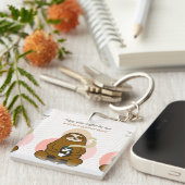 koffie-offerte sleutelhanger (Voorkant Rechts)