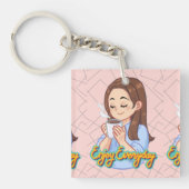 koffie-offerte sleutelhanger (voorkant)