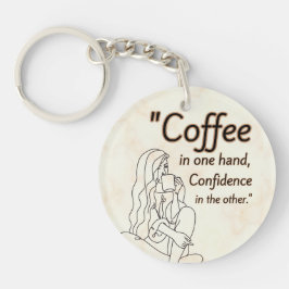 koffie-offerte sleutelhanger