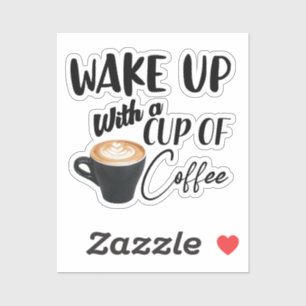 koffie-offerte sticker