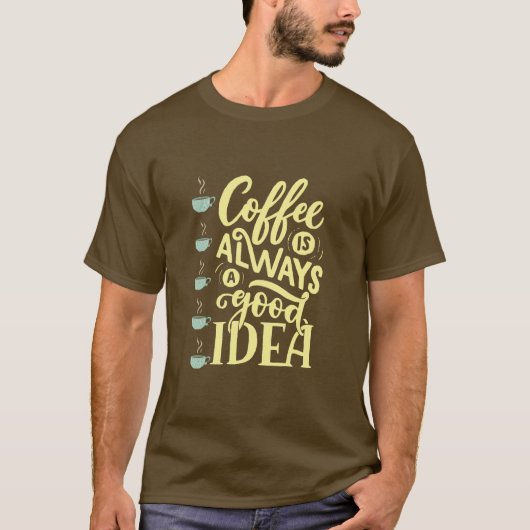 koffie-offerte t-shirt (Voorkant)