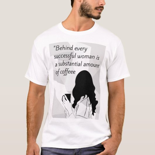 koffie-offerte t-shirt (Voorkant)