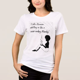 koffie-offerte Tri-Blend shirt