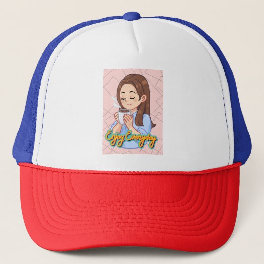 koffie-offerte trucker pet (Voorkant)