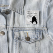 koffie-offerte vierkante button 5,1 cm (In situ)