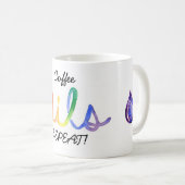 Koffie, OLIE, HERHAAL! Mok (Voorkant rechts)