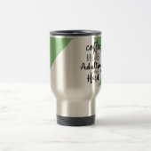 Koffie omdat het toevoegen moeilijk is | Grafische Reisbeker (Center)