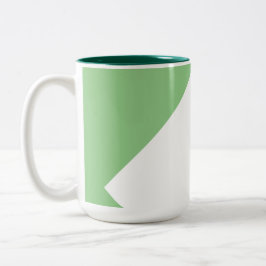 Koffie omdat het toevoegen moeilijk is | Grafische Tweekleurige Koffiemok