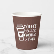 Koffie Omdat Lesgeven Moeilijk Is