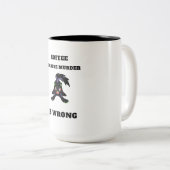 Koffie omdat moord een verkeerde Mok is (Voorkant rechts)