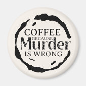 Koffie: Omdat moord verkeerde magneten zijn (Voorkant)
