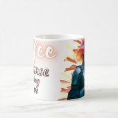 Koffie omdat overlijden moeilijk is koffiemok (Center)