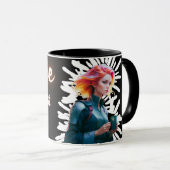 Koffie omdat overlijden moeilijk is mok (Voorkant rechts)