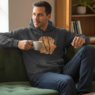 Koffie omzetten in inzichten Data Humor Hoodie